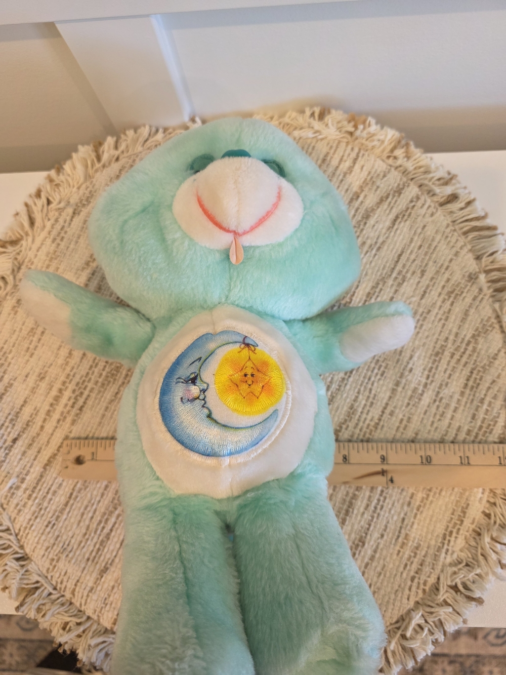 Care Bears Vintage 1983 Kenner Bedtime Bear Plush Stuffed Animal - Picture 5 of 5